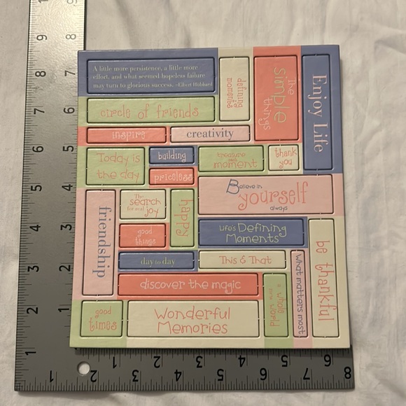 CTMH cardboard embellishments - Picture 6 of 8